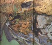 Vincent Van Gogh Les Peiroulets Ravine (nn04) painting